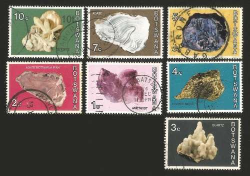 Botswana Grouping of Used Stamps
