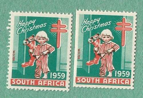1959-MNH-Union of South Africa Christmas Stamps-Single