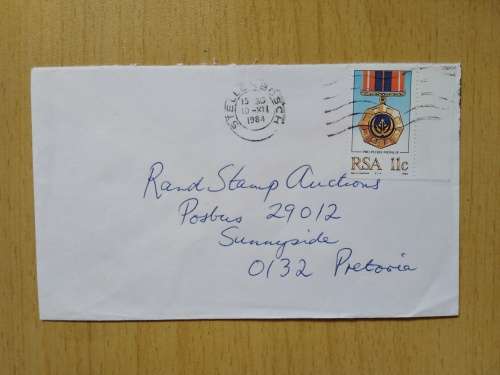 1984-Stellenbosch-Domestic Mail- Cover