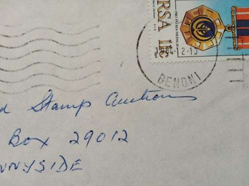 1984-Benoni-Domestic Mail- Cover