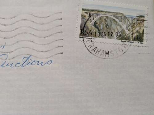 1984-Grahamstown-Domestic Mail- Cover