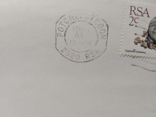 Potchefstroom-Domestic Mail- Cover