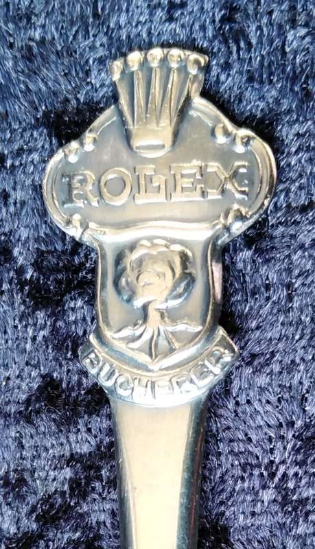 Collectable Bucherer of Switzerland Rolex Teaspoon