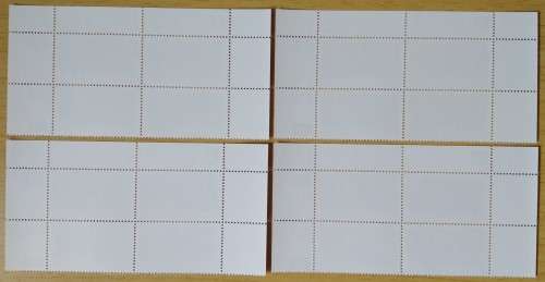 1986-Venda-MNH-Forestry-Control Blocks-SACC 143-146
