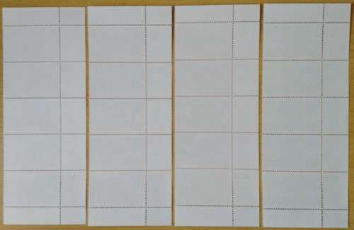 1982-Venda-MNH-Indigenous Trees-Control Blocks-SACC 63-66.