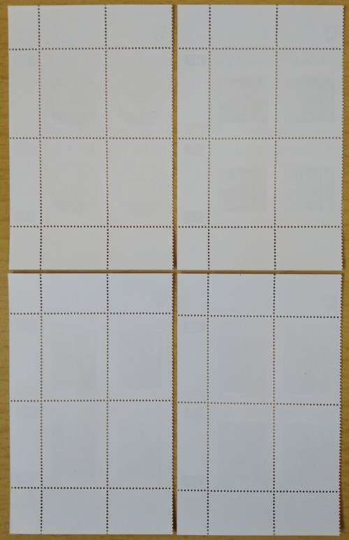 1986-Venda-MNH-History of Writing-Control Blocks-SACC 139-142