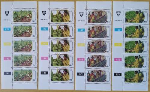 1980-Venda-MNH-Banana Cultivation-Control Blocks-SACC 30-33