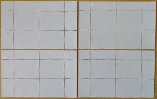 1988-Venda-MNH-Watercolours by Kenneth Thabo-Control Blocks-SACC 180-183