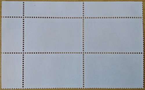 1986-Venda-MNH-Additional value to the definitive issue-Control Block-SACC 138