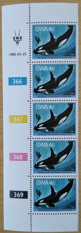 1980-SWA-MNH-Whales-4c-Control Block-SACC 347.