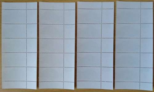 1982-SWA-MNH-Tortoises-Control Blocks-SACC 399-402.