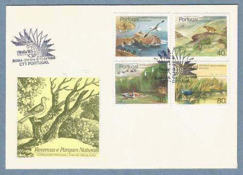 1985 Nature Reservates -Portugal-FDC-Cover