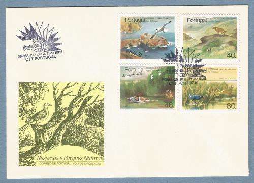 1985 Nature Reservates -Portugal-FDC-Cover