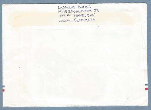 Czechoslovakia mixed use of single stamps