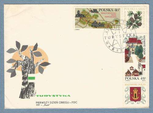 1969 Tourism -Poland-FDC-Cover