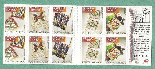 2010-RSA-MNH-8Th Definitive Booklet-Standard Postage Stamps-SACC 2132