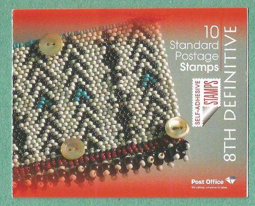 2010-RSA-MNH-8Th Definitive Booklet-Standard Postage Stamps-SACC 2132