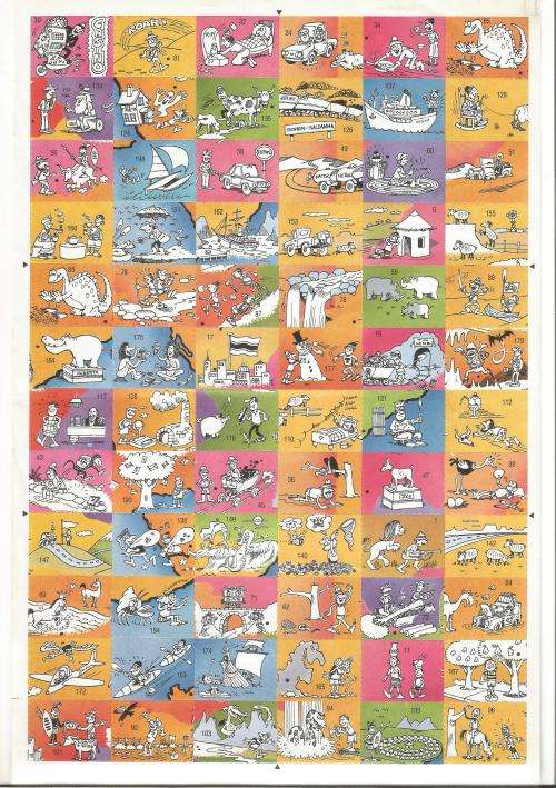 RSA-Part Sheet-Seals-Stamps- Tourism marketing - No Gum