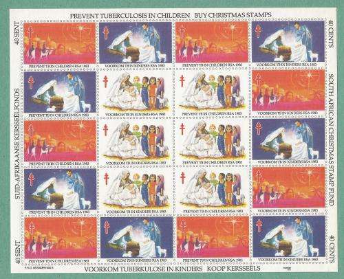 1983-RSA-MNH-Christmas Stamps.