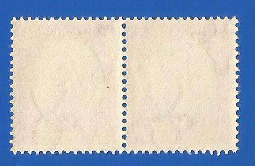 Union of South Africa 1d-MNH-Pair Specks on stamps, and in the gutter