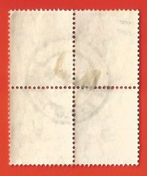 Union of South Africa-Used-Postage Due-Block sacc27/27a