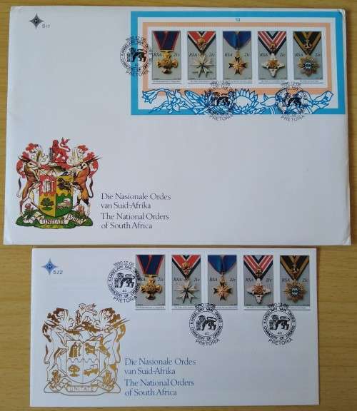 1990-RSA-Combo-FDC-The National Orders of S.A.