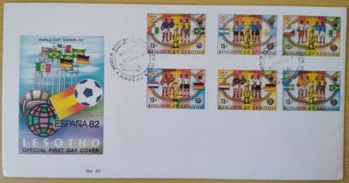 1982-Lesotho-World Football Cub Spain.