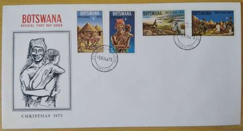 1973-Botswana-Christmas-FDC-Cover