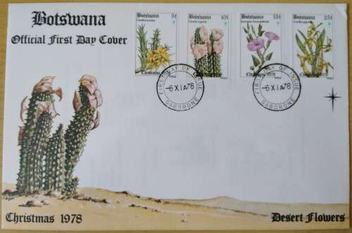 1978-Botswana-Christmas-FDC-Cover.