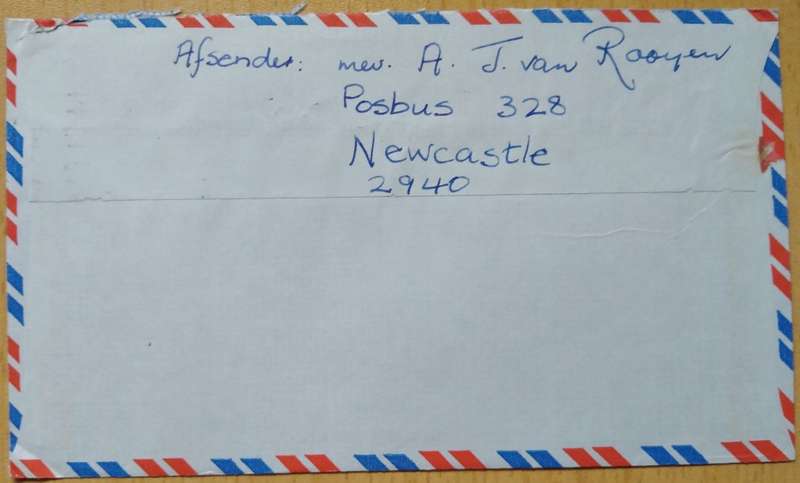 RSA-Domestic Mail-Cancel Newcastle 1975