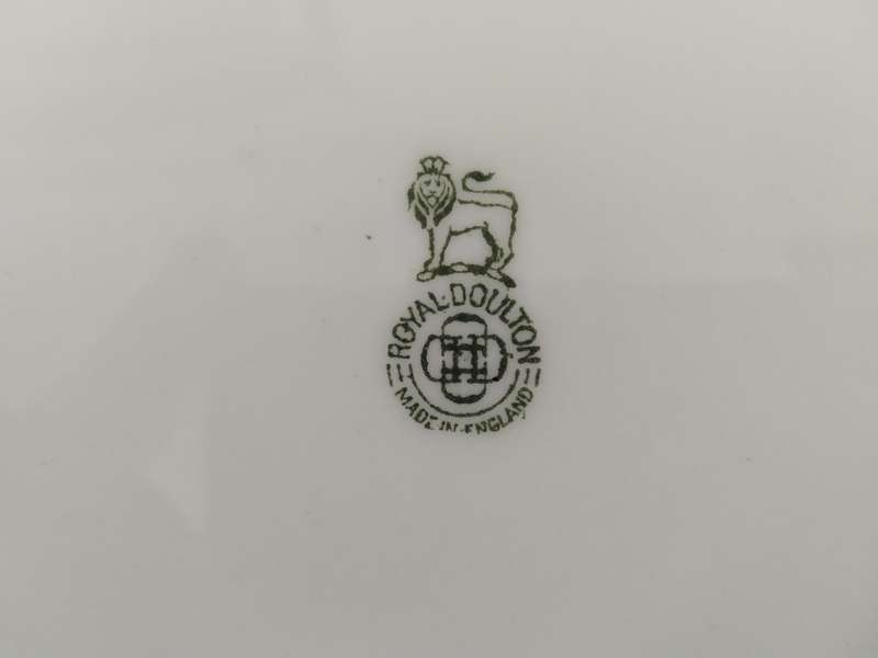 Royal Doulton `Honesty` Cake Plate. Rare pattern from the 1930`s