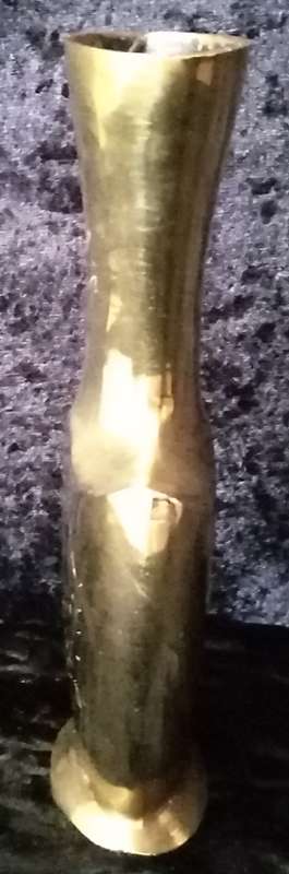 Brass Vase 15.5cm high