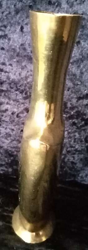 Brass Vase 15.5cm high
