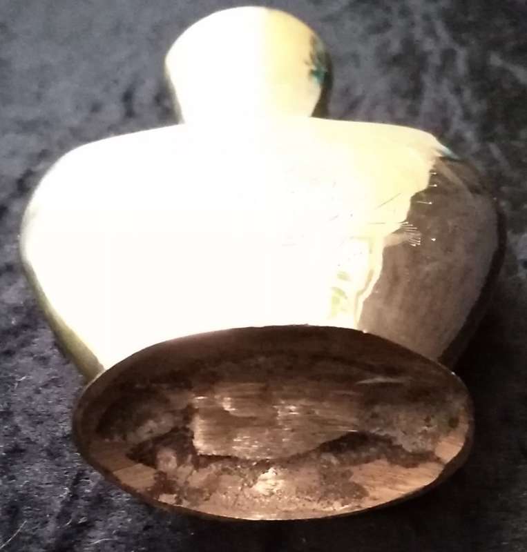 Brass Vase 15.5cm high