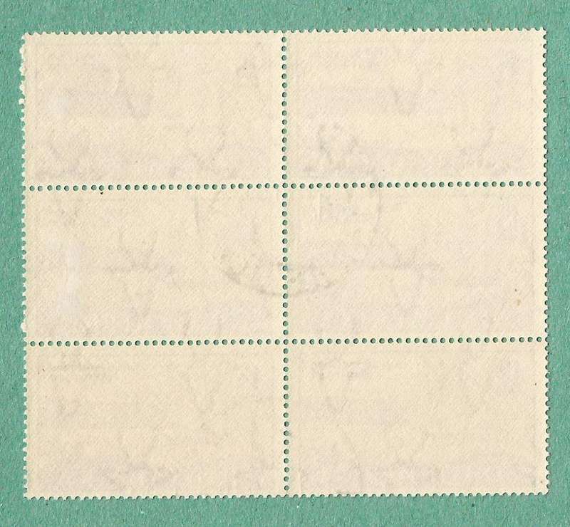 1949-Union of SA-Cent of Arrival of British Settlers in Natal. Midd Right Spots on stamp