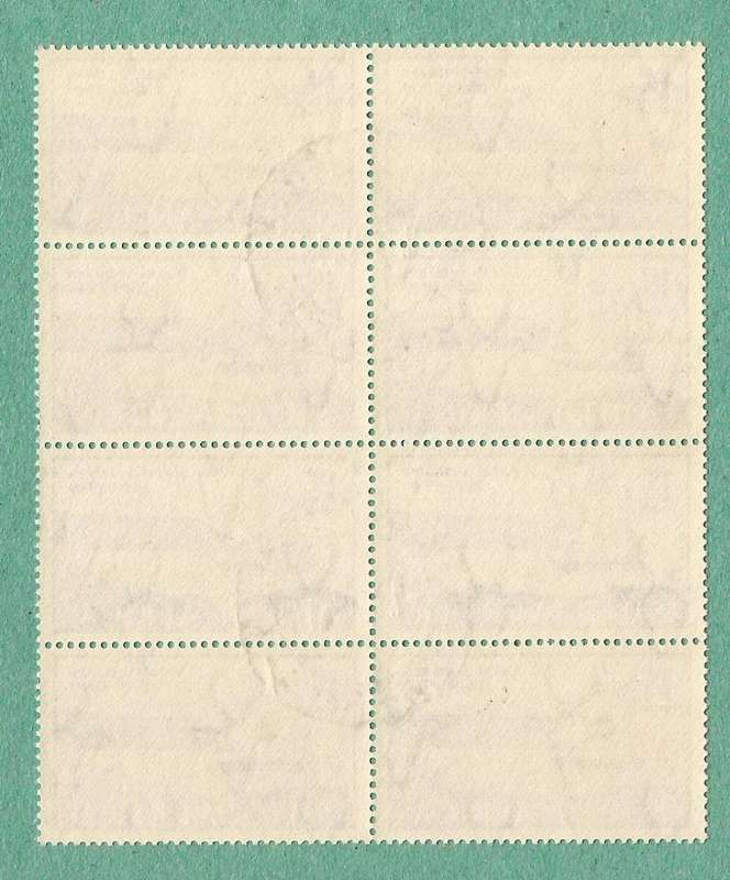 1949-Union of SA-Cent of Arrival of British Settlers in Natal. Spots to left of ship, Right 2 stamps