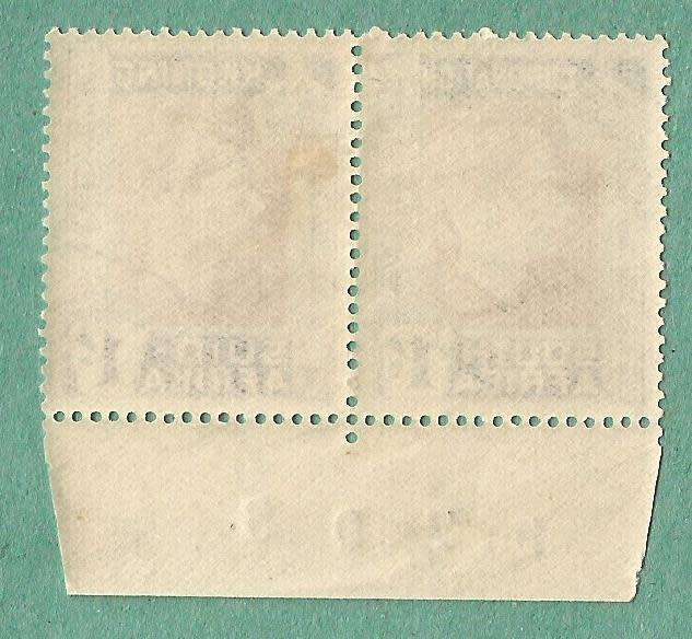 1937-MM-Union of South Africa-Coronation of King George VI. Black sheet number