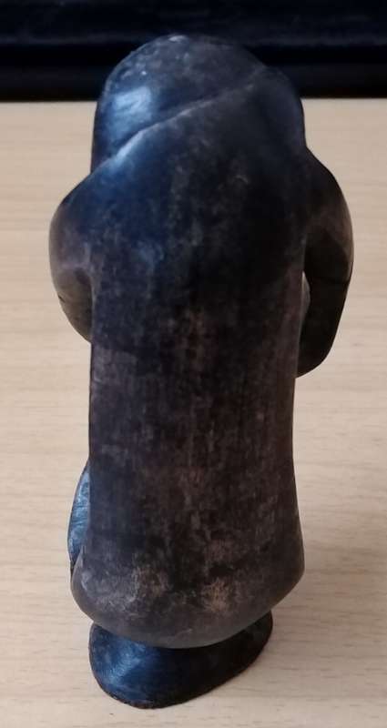 Wood carving of Mother and Child 14cm High