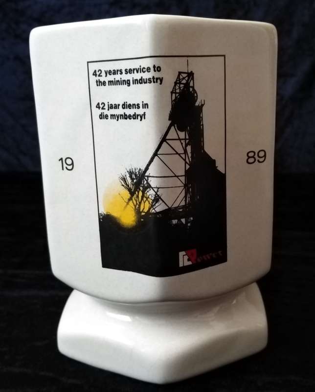 1989 Beer Mug -Mining - 14cm High