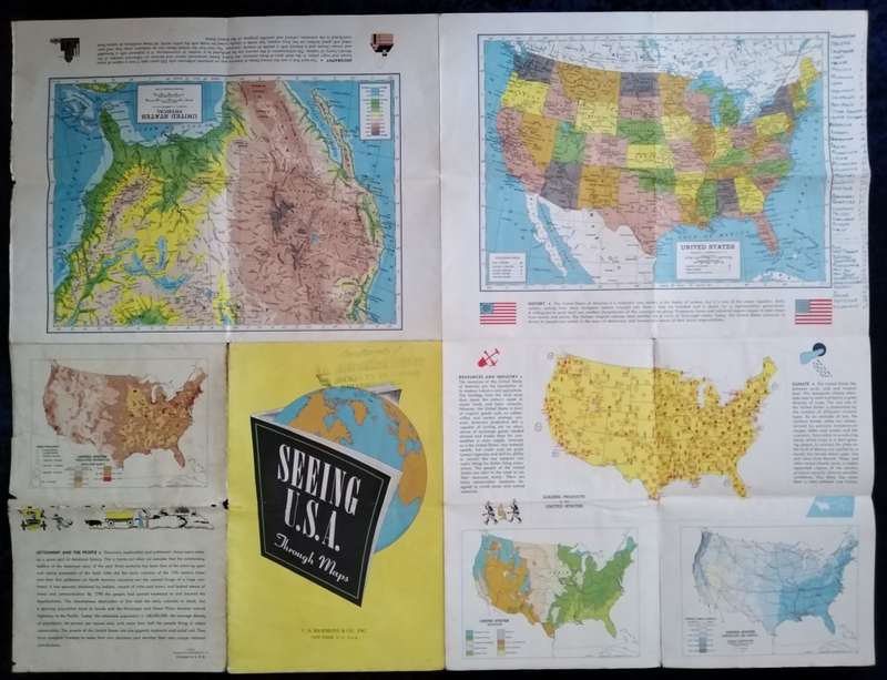 Map - USA from 1949