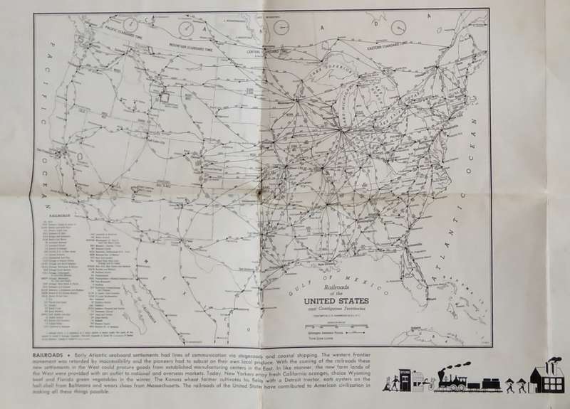 Map - USA from 1949
