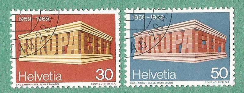 Switzerland Stamp Used 1969 EUROPA CEPT