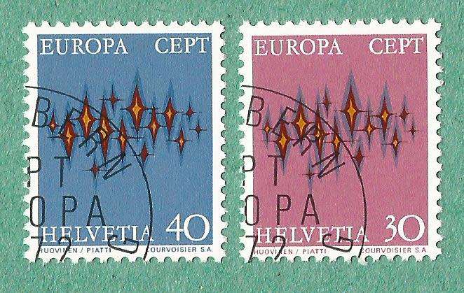Switzerland Stamp Used 1972 EUROPA