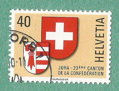 Switzerland Used 1978 Canton of Jura