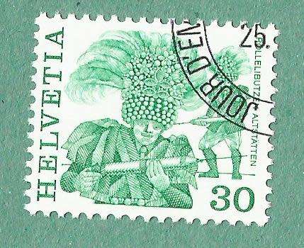 Switzerland Used 1982 Stamp Day