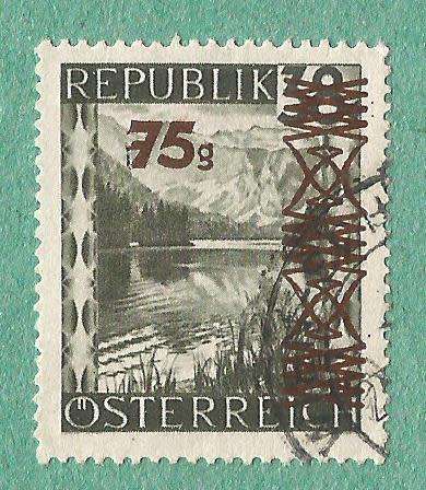 Austria Used 1947 Postage Stamps of 1945-1947 Surcharged New Values