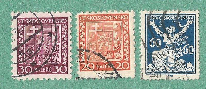 Czechoslovakia Used 1929 coat of arms