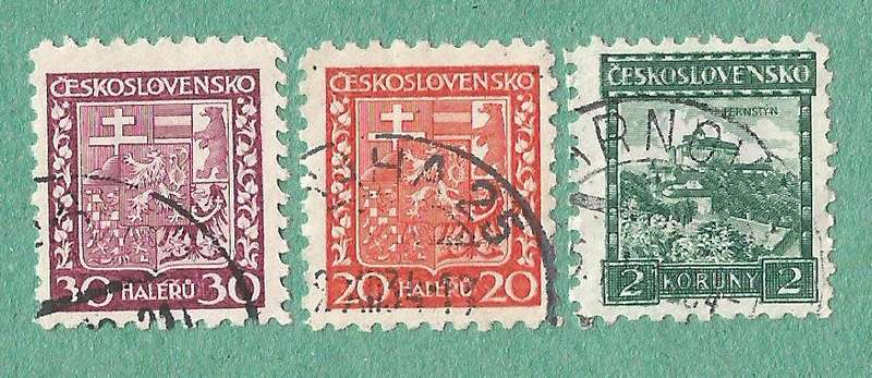 Czechoslovakia Used 1929 Coat of arms