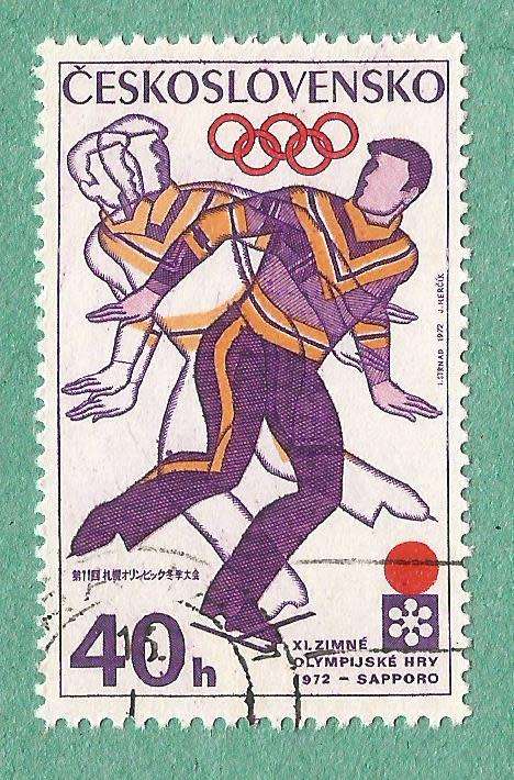 Czechoslovakia Used 1972 Winter Olympic Games - Sapporo, Japan