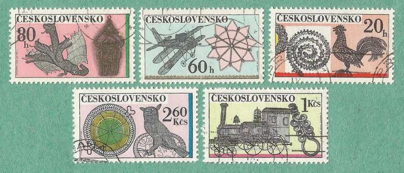 Czechoslovakia Used 1972 Slovak Wireworking